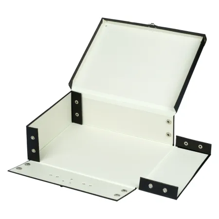 BAAGL Skládací školní kufřík Gold s kováním