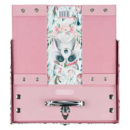 BAAGL Skládací školní kufřík Mýval s kováním