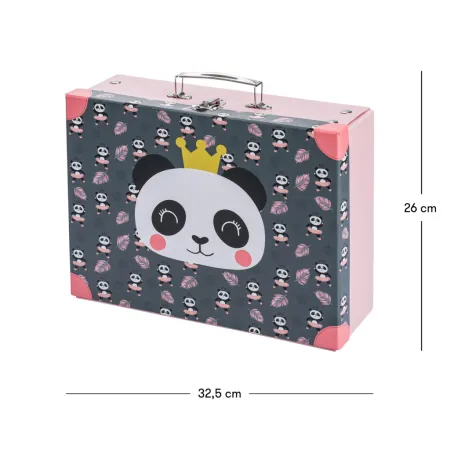 BAAGL Skládací školní kufřík Panda