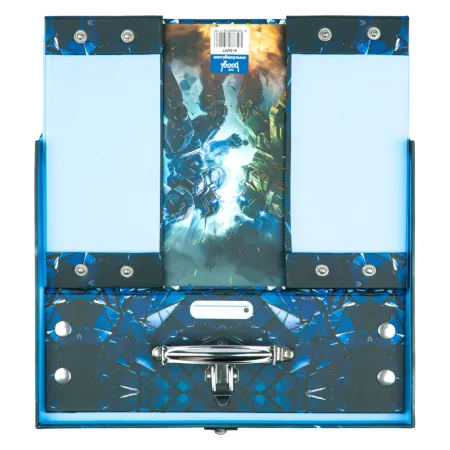 BAAGL Skládací školní kufřík Roboti s kováním