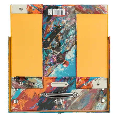 BAAGL Skládací školní kufřík Skatepark s kováním