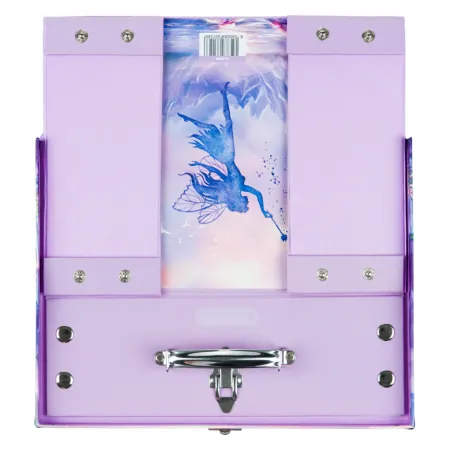 BAAGL Skládací školní kufřík Víla s kováním