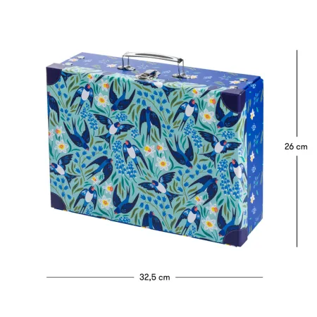 BAAGL Skládací školní kufřík Vlaštovky