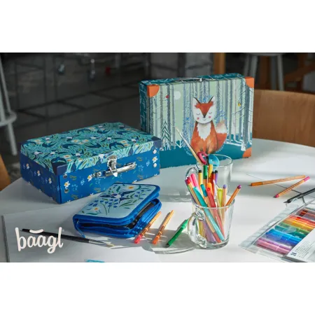 BAAGL Skládací školní kufřík Vlaštovky