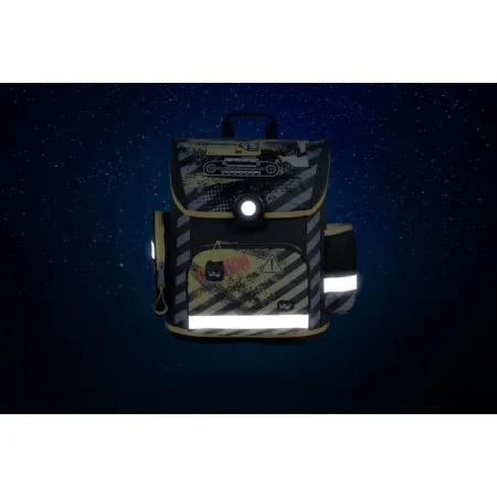 BAAGL Školní aktovka Bagr