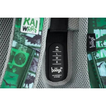 BAAGL Školní aktovka Dino