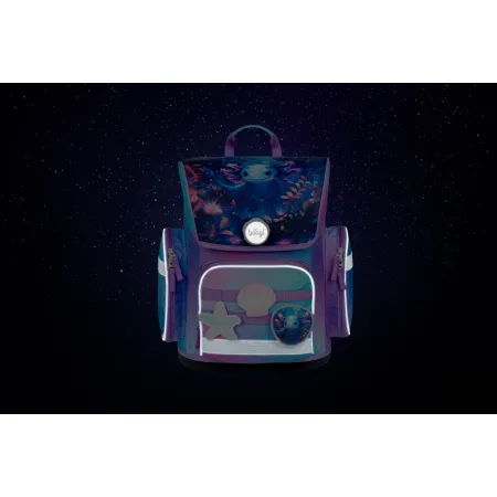 BAAGL Školní aktovka Ergo Axolotl