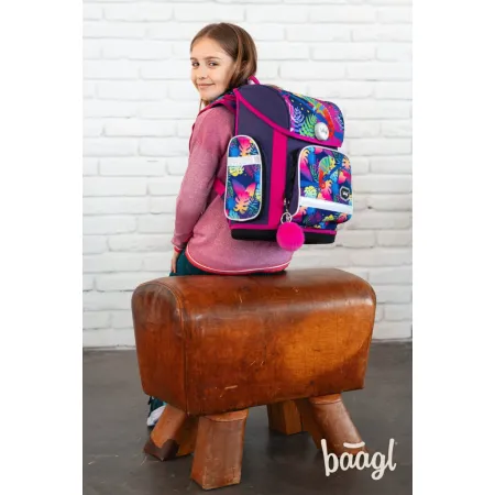 BAAGL Školní aktovka Ergo Chameleon