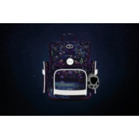 BAAGL Školní aktovka Ergo Jungle Panda