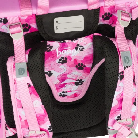 BAAGL Školní aktovka Ergo Tlapky