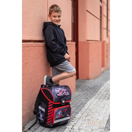 BAAGL Školní aktovka Hasiči