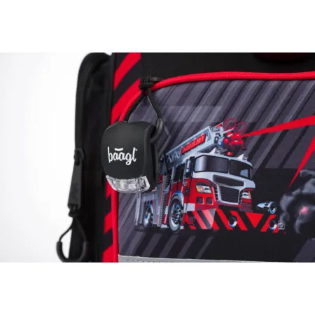 BAAGL Školní aktovka Hasiči