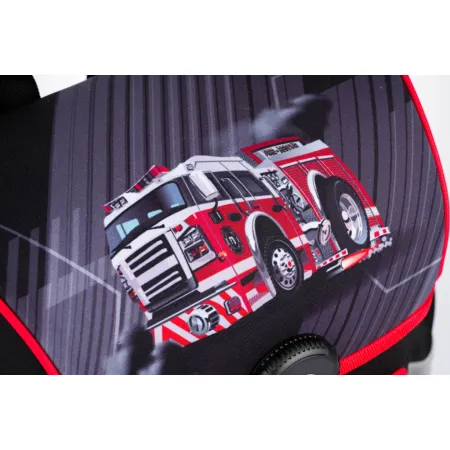 BAAGL Školní aktovka Hasiči