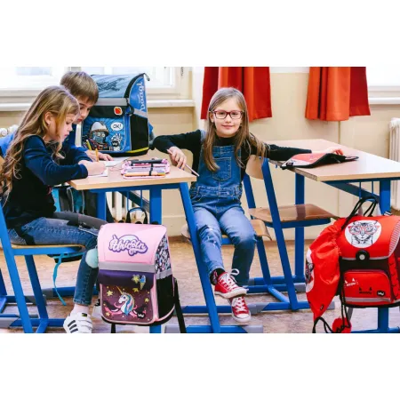 BAAGL Školní aktovka Kočka