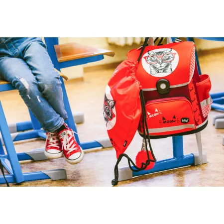 BAAGL Školní aktovka Kočka