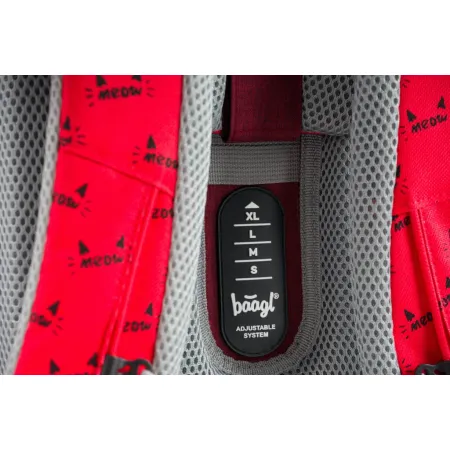 BAAGL Školní aktovka Kočka