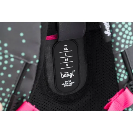 BAAGL Školní aktovka Květiny