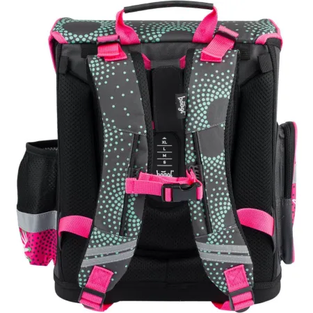 BAAGL Školní aktovka Květiny