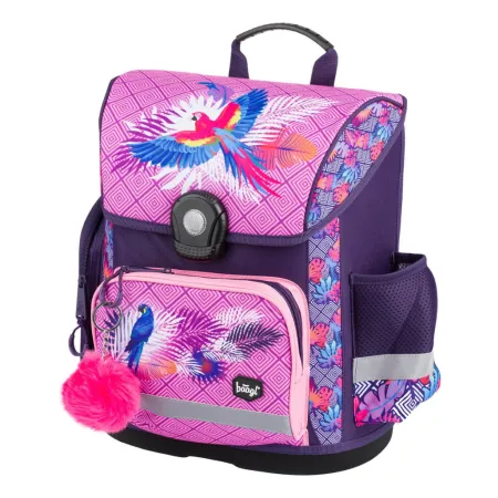 BAAGL Školní aktovka Papoušek