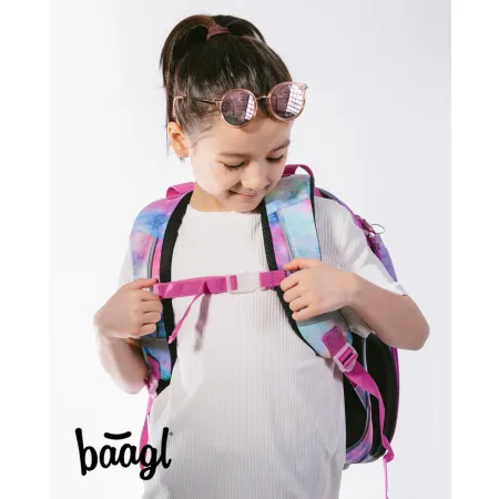 BAAGL Školní aktovka Shelly Jednorožec