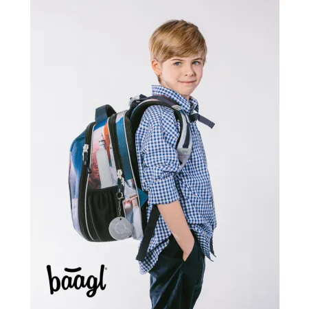 BAAGL Školní aktovka Shelly Space Shuttle