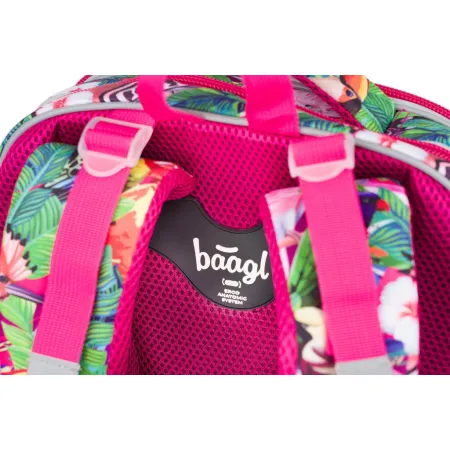 BAAGL Školní aktovka Shelly Tukan