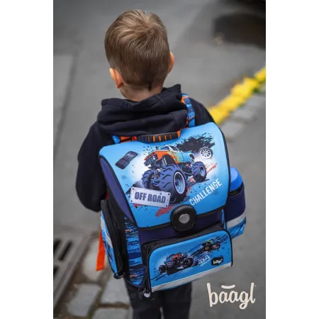 BAAGL Školní aktovka Truck