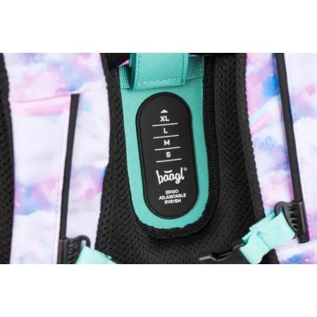 BAAGL Školní aktovka Zippy Duha - Kreativ