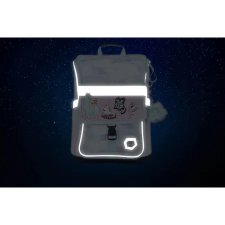 BAAGL Školní aktovka Zippy Duha - Kreativ