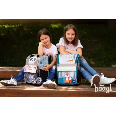 BAAGL Školní aktovka Zippy Foxie