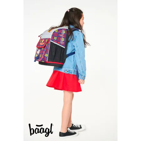 BAAGL Školní aktovka Zippy Harry Potter Nebelvír