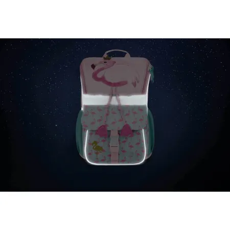 BAAGL Školní aktovka Zippy Plameňák