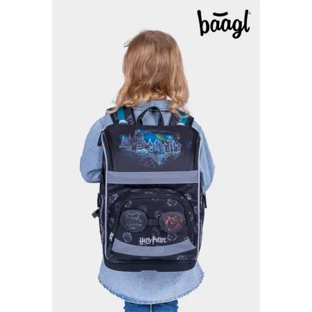 BAAGL Školní aktovka Zippy plus Bradavice Lumos