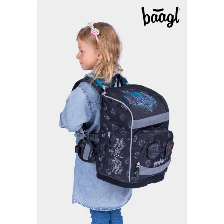 BAAGL Školní aktovka Zippy plus Bradavice Lumos