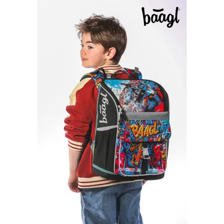 BAAGL Školní aktovka Zippy Skatepark