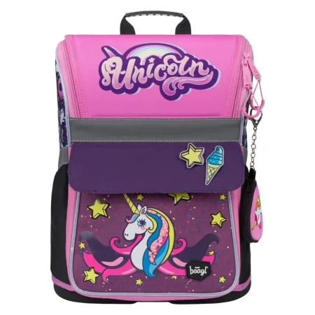 BAAGL Školní aktovka Zippy Unicorn