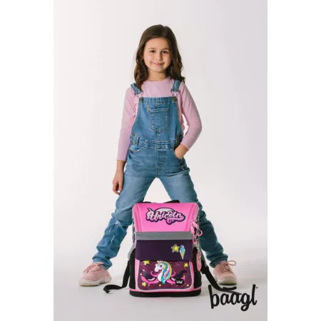 BAAGL Školní aktovka Zippy Unicorn