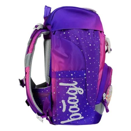 BAAGL Školní batoh Airy Koně srdce