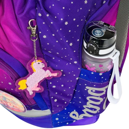 BAAGL Školní batoh Airy Koně srdce