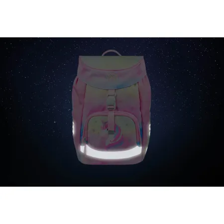 BAAGL Školní batoh Airy Rainbow Unicorn