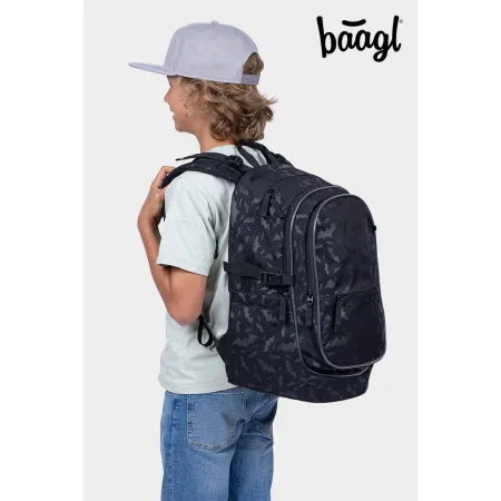 BAAGL Školní batoh Core Batman černý GRS