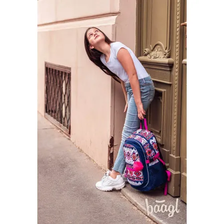 BAAGL Školní batoh Core Boho