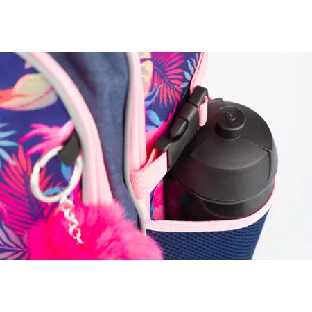 BAAGL Školní batoh Core Flamingo