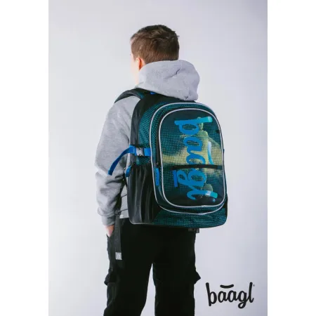 BAAGL Školní batoh Core Fotbalový hráč