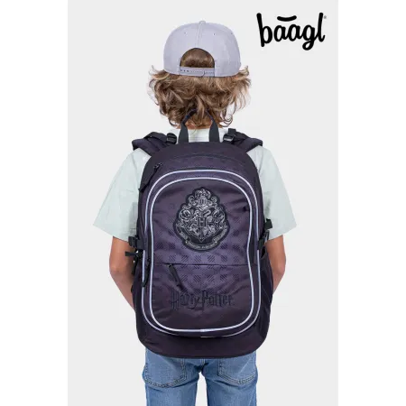 BAAGL Školní batoh Core Harry Potter Bradavice černý GRS