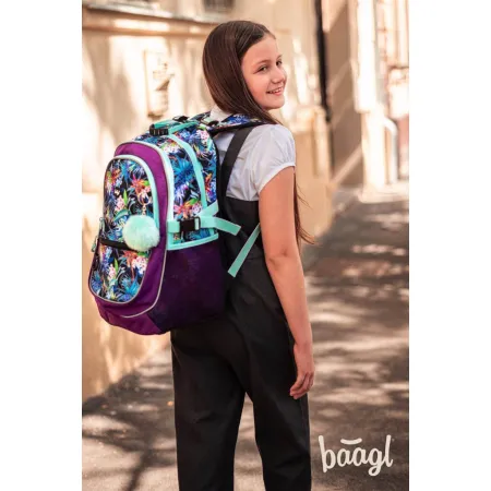 BAAGL Školní batoh Core Jungle