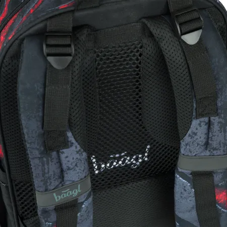 BAAGL Školní batoh Core Láva