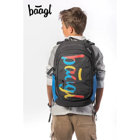 BAAGL Školní batoh Core Logo mix GRS