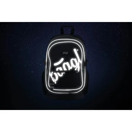 BAAGL Školní batoh Core Logo Reflex