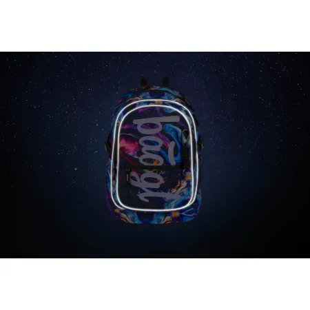 BAAGL Školní batoh Core Marble